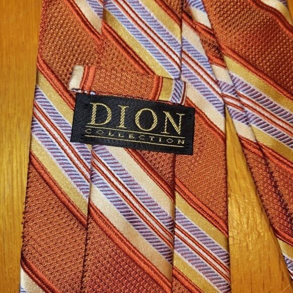 Vintage Dion Italian Silk Tie - Picture 8 of 10